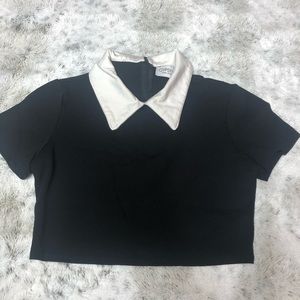 Wednesday Addams crop top